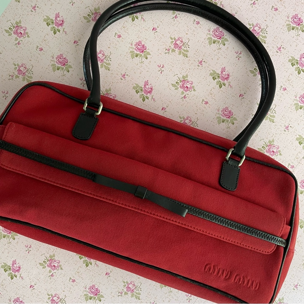 SOLD Miu Miu Ribbon Shoulder Bag